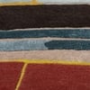 Jaipur Rugs Soft Abstract Wool Viscose Tufted Rug Brown 5x9 ft