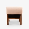 Olio Fabric Lounge Chair in Pink Colour