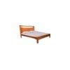 Stylona Solid Wood Non Storage Bed In Provincial Teak Finish