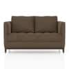 Florence Premium 2 Seater Fabric Sofa in Truffle Beige Velvet Colour