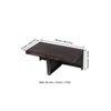 Irish Sheesham Wood Coffee Table With 2 Stools Set In Mahogany Finish & Multi Colour Israel Print Kantha Fabric Cushions