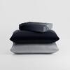 Stoa Paris 300TC UltrSatin King Bedsheet Set Satin King Black Grey