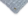 Kelly Knit Quarry Grey Decorative Cushion Cover 12 x 20 Inches