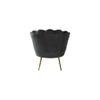 Melta Fabric Accent Chair in Grey Colour