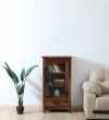 Siena Sheesham Wood Book Case in Provincial Teak Finish