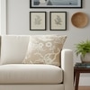 Rista Embroidered Stone Cushion Cover 45X45 Cm
