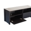 Zouk Engineered Wood TV Unit with Open Shelf and Cabinet in Wenge Finish