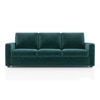 Apollo Compact 3 Seater Fabric Sofa