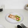 Metalsmith Stainless Steel Dinner Serving Plate Black Speckle Finish
