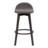 Scandinavian Mora Bar Chair Brown Cocoa Finish