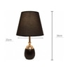 ELARE Black & Gold Table Lamp