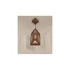 Trika Brown Solid Wood Single Hanging Light