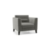 Lewis Sofa Set (Colour : Ash Grey Velvet, Cushion : Soft, Seater : 2+1+1)
