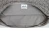 Criss Cross Smokey Grey Decorative Cushion Cover 12 x 20 Inches