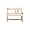 Avika Solid Wood Bench White Finish