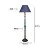 Devansh Wooden Floor Lamp