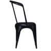 Onyx Iron Dining Chair in Black Colour