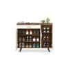 Kaspen Engineered Wood Wood Dual Tone 3 Doors Shoe Rack Cabinet Slipper Footwear Stand Organizer with Drawer can Store Up to 16 Pairs for Home (Brown Maple & Frosty)