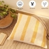 Shivalik Set Of 2 Cushion Covers With Yellow Colour
