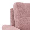 Adelaide Essential 1 Seater Fabric Sofa In Desert Rose