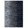 Multicolor Abstract Machine Made Polyester 6 X 9 Feet Carpet