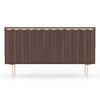 Keoni Solid Wood Sideboard in Claret Mahogany Finish