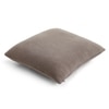 Marina Knit Cotton Cushion Cover  Dark Coffee 22X22  Inches