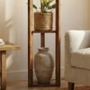 Triad Beige Jute Floor Lamp with Beige Jute Base