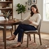 Scandinavian Erza Dining Chair Cocoa Finish