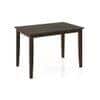 Ava 4 Seater Dining Table Set in Umber Walnut Finish