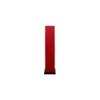 Vanessa Maroon Cotton Shade Floor Lamp