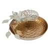 Urli Bowl In Gold And White Colour