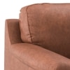 Farina 3 Seater Luxury Italian Leather Sofa In Cognac