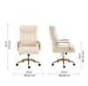 Doe Buck Derrus Premium Beige Executive Office Chair