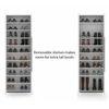 Baltoro 20 Pair Shoe Rack In White Finish