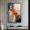 The Castle Decor Modern Abstract Wall Art Framed Painting 20x30 Inch Style 4