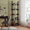 Austen Solid Wood Bookshelf in Mahogany Finish