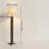 Inca Beige Jute Floor Lamp with Beige Jute Base