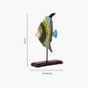 Cod Metal Showpiece in Multicolor