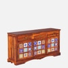 Sheesham Wood Sideboard In Honey Oak Finish