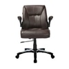Adiko Medium Back Exceutive Chair In Brown