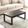 Hamstreet Sheesham Wood Coffee Table In Mahogany Finish