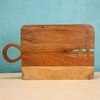 Ireka Home Chopzy Acacia Wood Chopping Board – Multipurpose Cutting & Serving Board