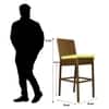 Albury Wicker Table And Chair Set In Brown Dual Tone Finish
