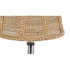 Andrea Wood Table lamp with Bamboo Shade