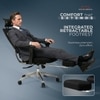 Kepler Brooks Vogue Pro Premium Office Chair in Black Colour