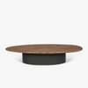 Ark Solid Wood Coffee Table in Brown Colour