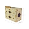 D'Dass Multi Color Mdf and Sheesham Wooden Temple With Cabinet For Pooja