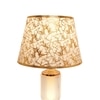 ELARE Table Lamp with Floral Printed Fabric Shade