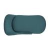Henz Velvet Chaise Lounger in T Blue Colour